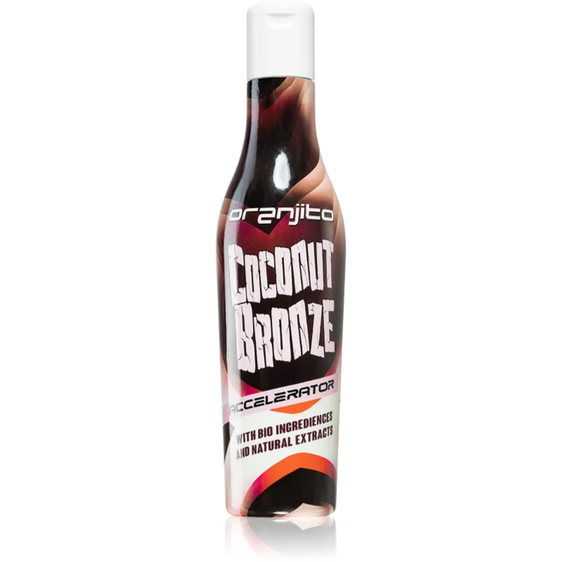 Oranjito Coconut Bronze Accelerator мляко за солариум с био съставки и ускорител за тен