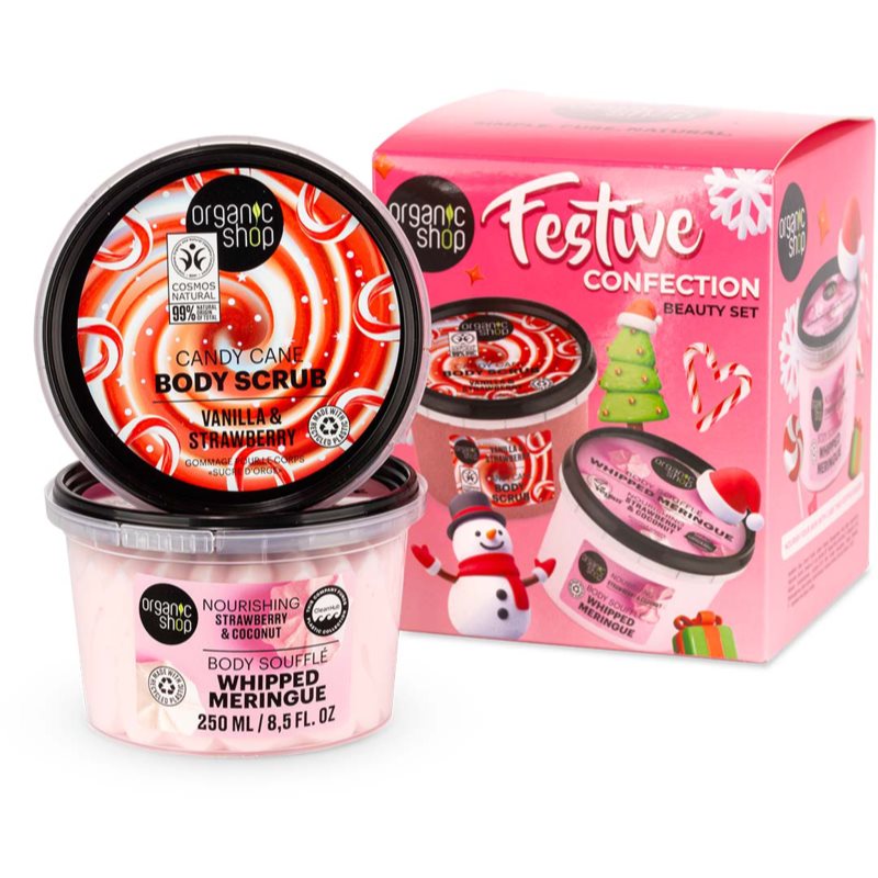 Organic Shop Festive Confection подаръчен комплект за тяло - Комплект - Сравни цени от 1 магазин с безплатна доставка