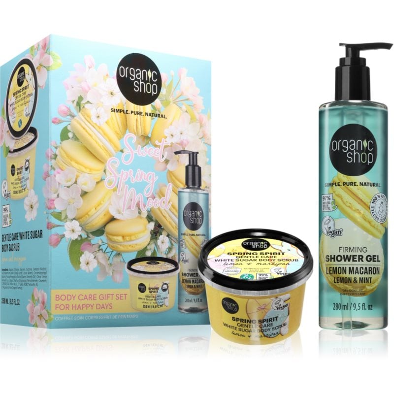 Organic Shop Sweet Spring Mood Body Care Set подаръчен комплект за тяло