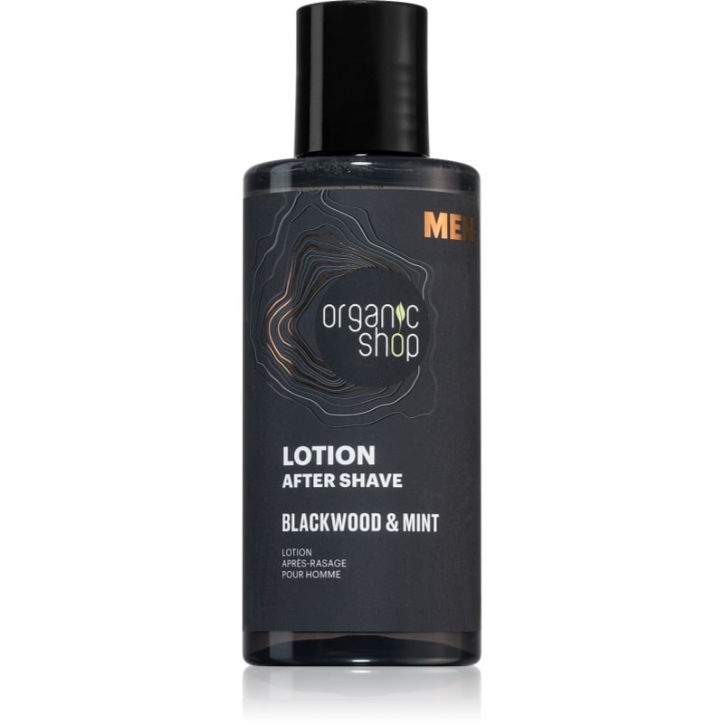 Organic Shop Men Blackwood & Mint освежаващ афтършейв - Грижа за тяло - Сравни цени от 1 магазин с безплатна доставка