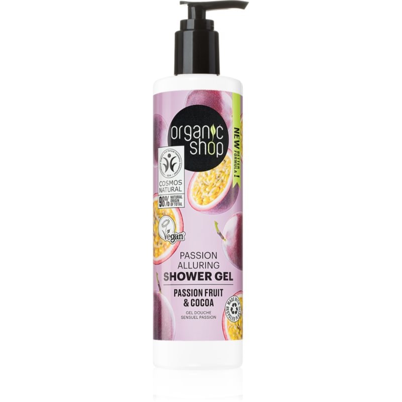 Organic Shop Passion Fruit & Cocoa опияняващ душ гел - Грижа за тяло - Сравни цени от 1 магазин с безплатна доставка