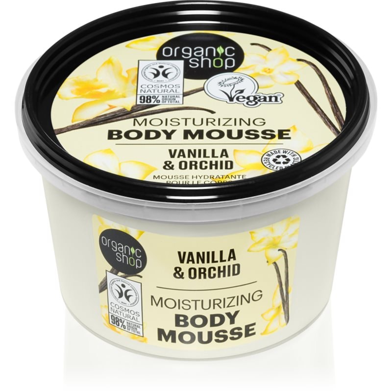 Organic Shop Vanilla & Orchid пяна за тяло с ванилия - Грижа за тяло - Сравни цени от 1 магазин с безплатна доставка