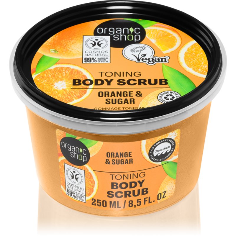 Organic Shop Organic Shop Orange & Sugar тониращ пилинг за тяло - Унисекс парфюм 250мл - Сравни цени от 1 магазин с безплатна доставка