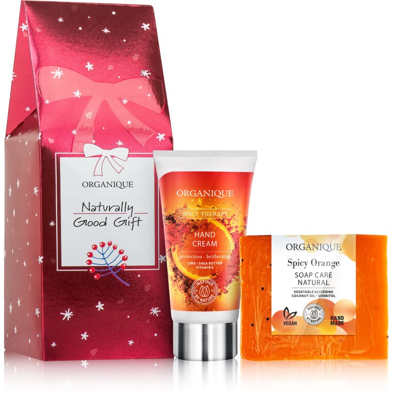 Organique Organique Naturally Good Gift Frost & Fire коледен подаръчен комплект за ръце - Унисекс парфюм - Сравни цени от 1 магазин с безплатна доставка