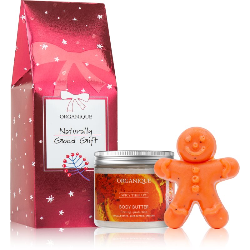 Organique Naturally Good Gift Seasonal Spicy коледен подаръчен комплект за ръце и тяло - Комплект - Сравни цени от 1 магазин с безплатна доставка