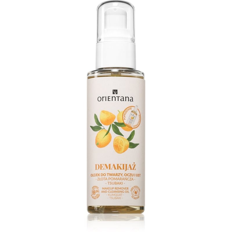 Orientana Golden Orange Face & Eyes нежно почистващо олио - Грижа за лице - Сравни цени от 1 магазин с безплатна доставка
