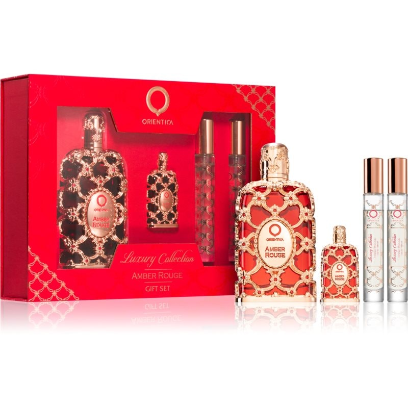 Orientica Amber Rouge подаръчен комплект унисекс - Комплект - Сравни цени от 1 магазин с безплатна доставка