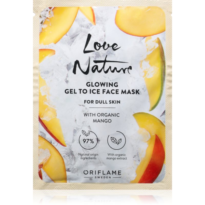 Oriflame Love Nature Gel To Ice Organic Mango озаряваща маска за лице - Грижа за лице - Сравни цени от 1 магазин с безплатна доставка
