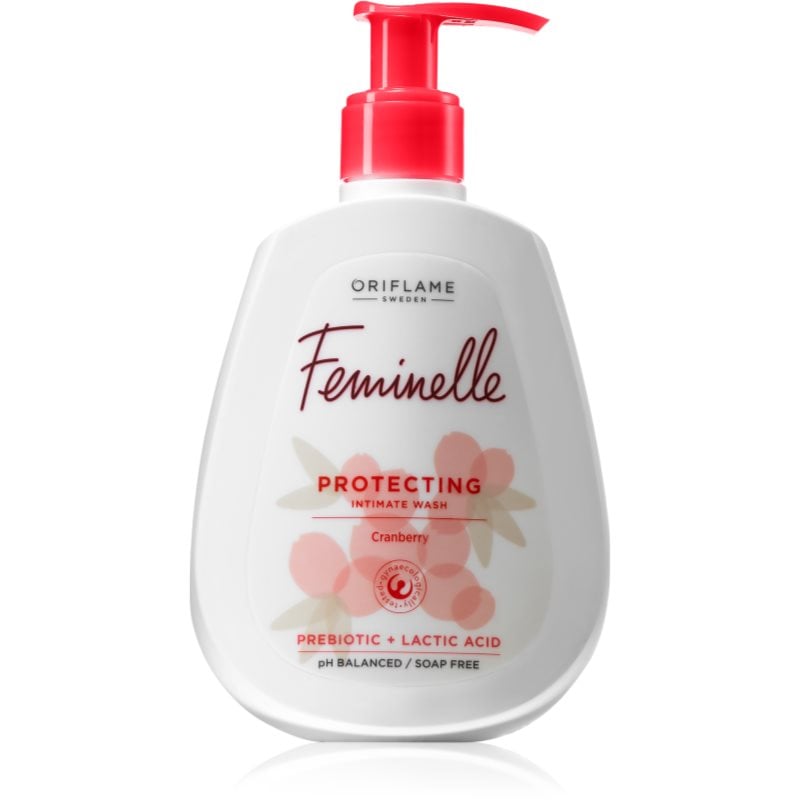 Oriflame Feminelle Protecting гел за интимна хигиена Cranberry
