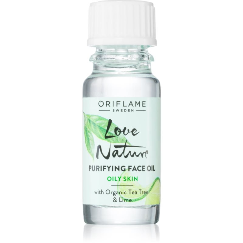 Oriflame Oriflame Love Nature Organic Tea Tree & Lime почистващо олио за проблемна кожа, акне - Унисекс парфюм 10мл - Сравни цени от 1 магазин с безплатна доставка