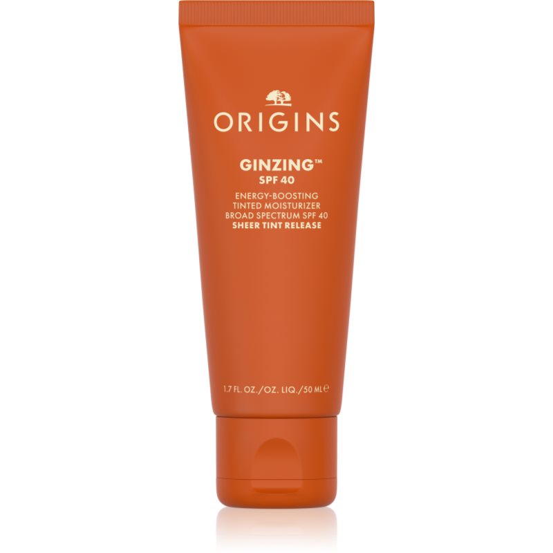 Origins GinZing™ Energy-Boosting Tinted Moisturizer дневен крем с ревитализиращ ефект SPF 40 - Грижа за лице - Сравни цени от 1 магазин с безплатна доставка