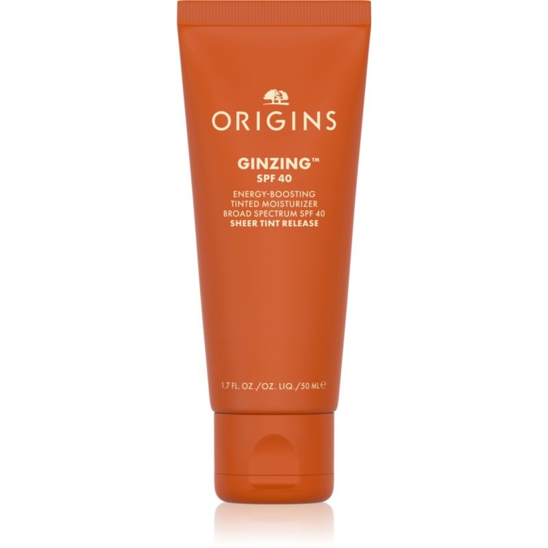 Origins GinZing™ Energy-Boosting Tinted Moisturizer дневен крем с ревитализиращ ефект SPF 40 - Грижа за лице - Сравни цени от 1 магазин с безплатна доставка