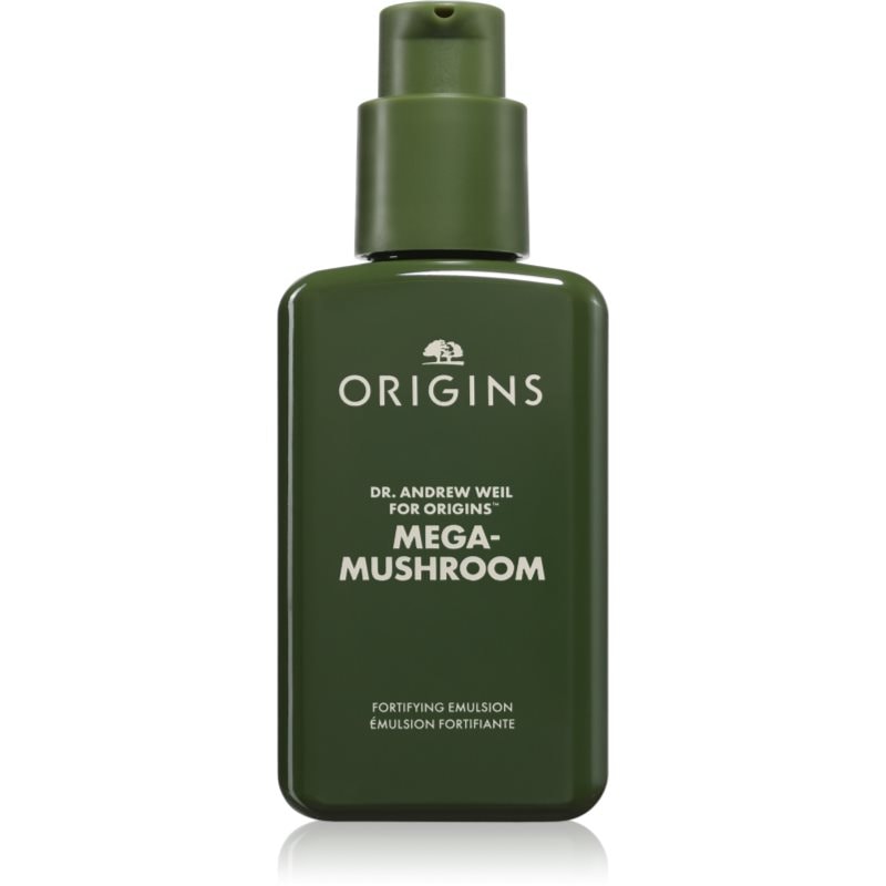 Origins Dr. Andrew Weil for Origins™ Mega-Mushroom Fortifying Emulsion with Reishi and Seabuckthorn успокояваща и хидратираща емулсия - Грижа за лице - Сравни цени от 1 магазин с безплатна доставка