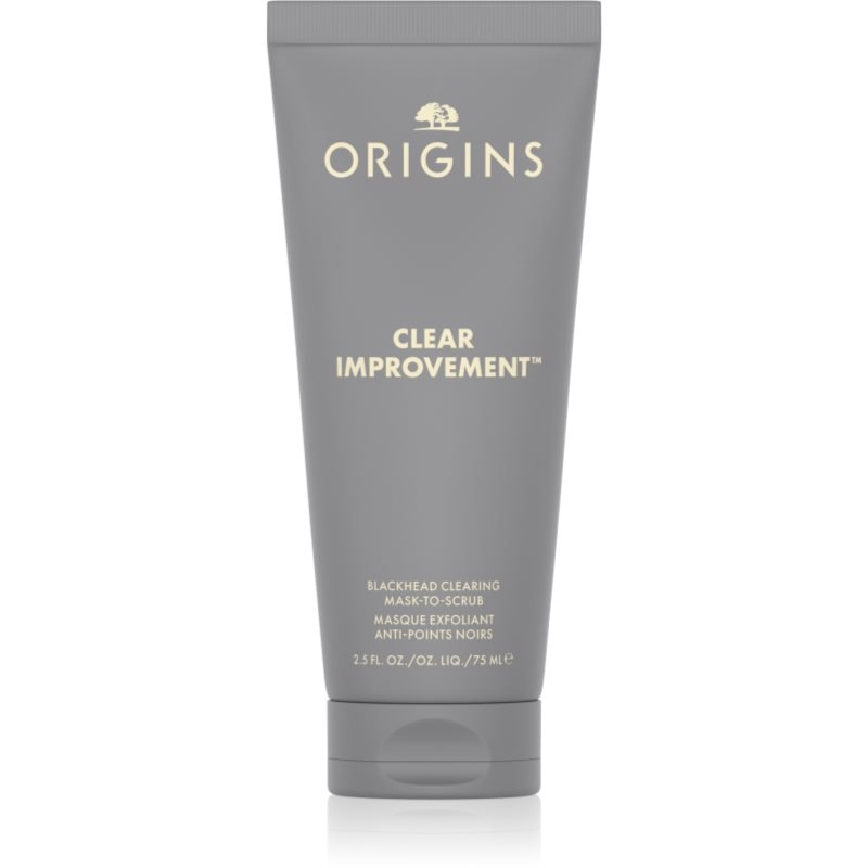 Origins Clear Improvement® Blackhead Clearing Mask-To-Scrub маска за почистване на порите от черни точки - Грижа за лице - Сравни цени от 1 магазин с безплатна доставка