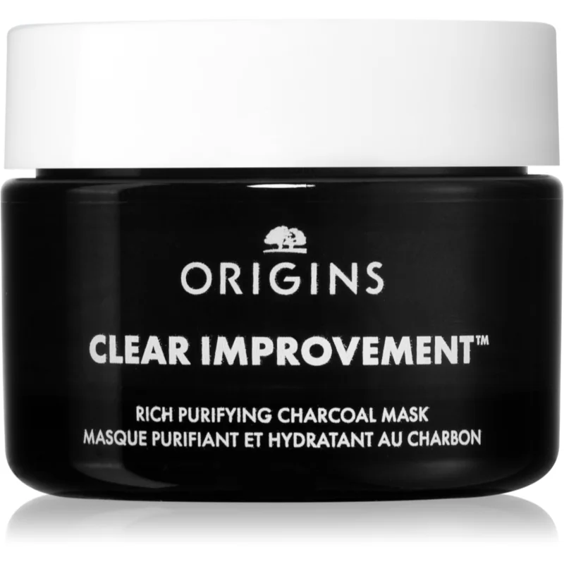 Origins Clear Improvement® Rich Purifying Charcoal Mask почистваща маска с активни въглища
