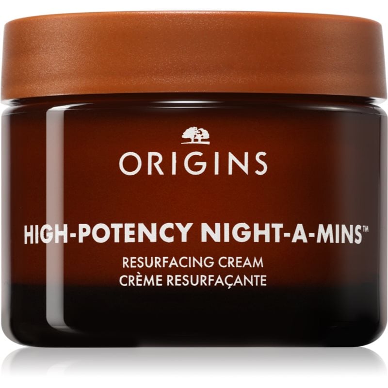 Origins High-Potency Night-A-Mins™ Resurfacing Cream With Fruit-Derived AHAs хидратиращ нощен крем за освежаване и изглаждане на кожата