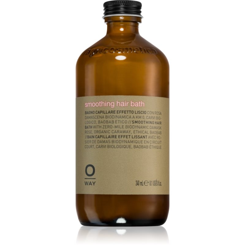 Oway Oway Smooth+ Hair Bath изглаждащ шампоан за суха и непокорна коса - Унисекс парфюм 240мл - Сравни цени от 1 магазин с безплатна доставка