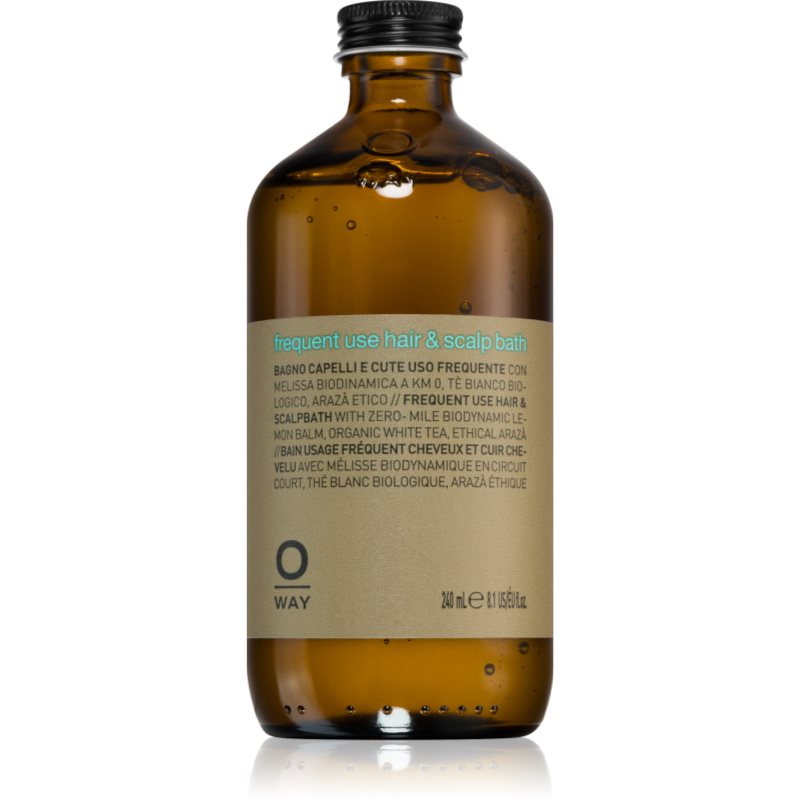 Oway Oway dailyAct Hair & Scalp Bath деликатен шампоан за ежедневна употреба за коса и скалп - Унисекс парфюм 240мл - Сравни цени от 1 магазин с безплатна доставка