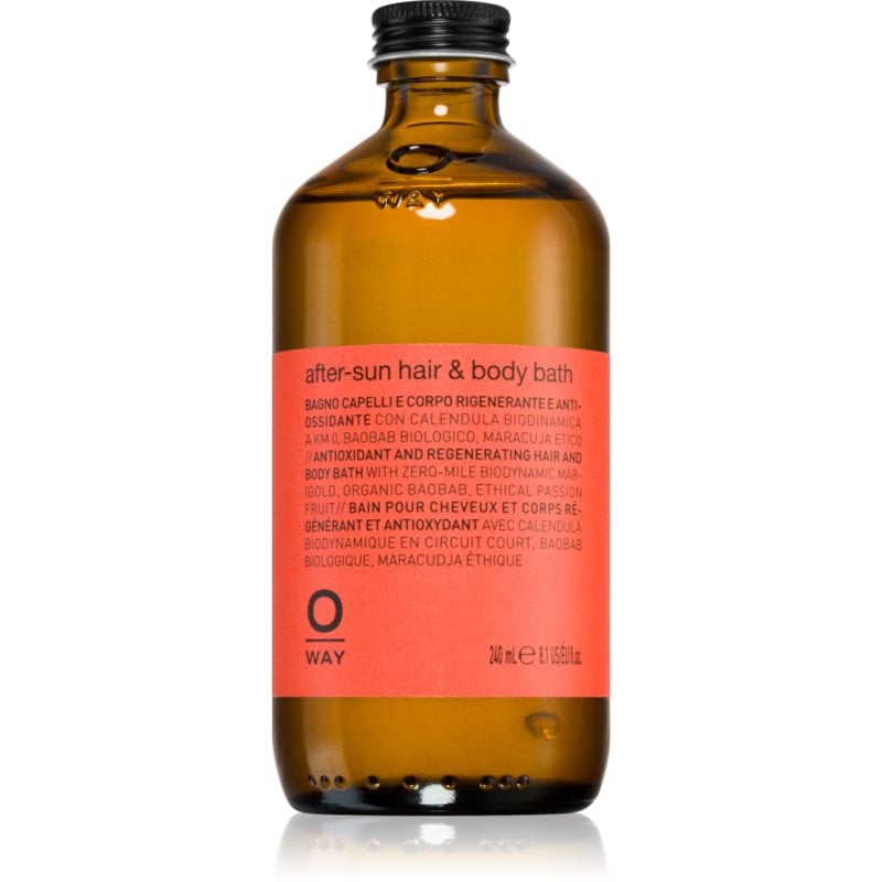 Oway SunWay Hair & Body Bath шампоан след слънчеви бани за коса и тяло