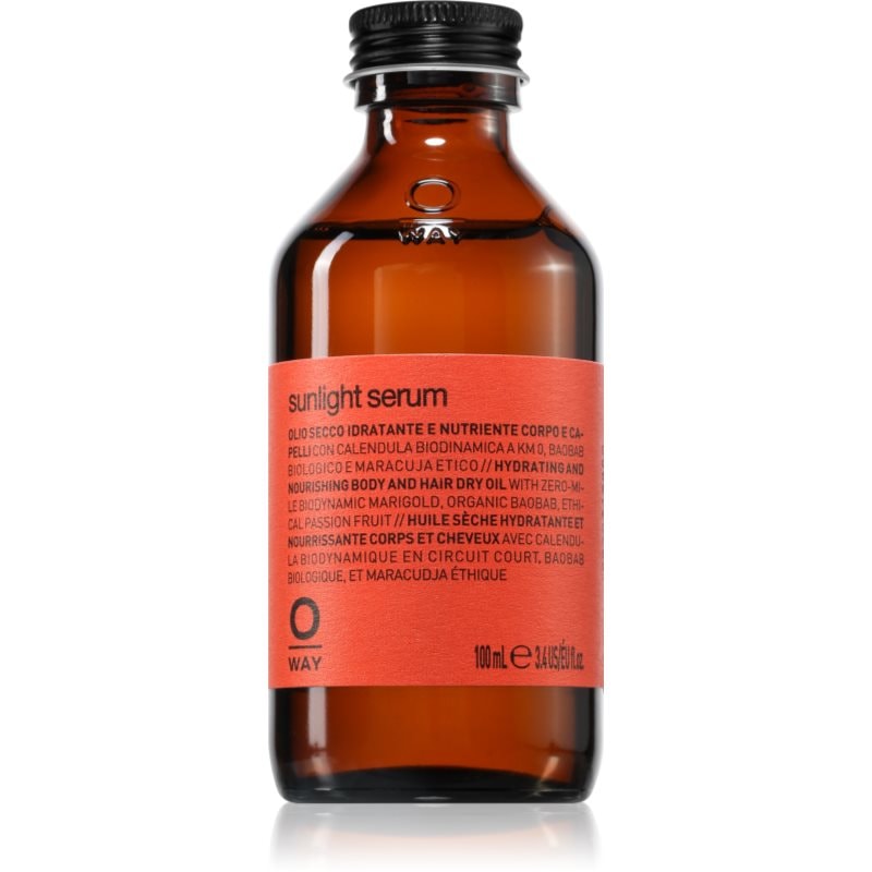 Oway SunWay Sunlight Serum сухо олио за коса и тяло - Грижа за тяло - Сравни цени от 1 магазин с безплатна доставка