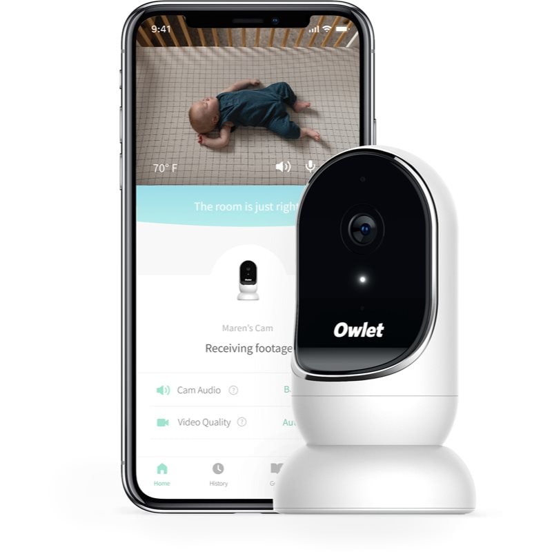 Owlet Cam Цифров видео бебефон - За деца - Сравни цени от 1 магазин с безплатна доставка