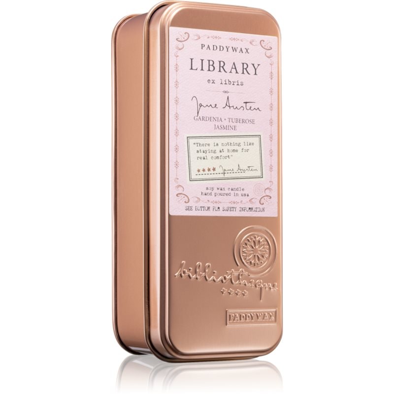 Paddywax Library Jane Austen ароматна свещ 70 гр. - Аромат - Сравни цени от 1 магазин с безплатна доставка