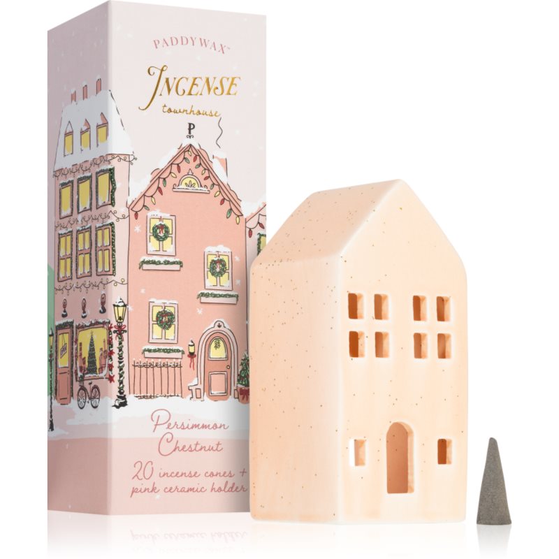 Paddywax Ceramic Village Persimmon Chestnut подаръчен комплект - Комплект - Сравни цени от 1 магазин с безплатна доставка