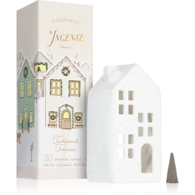 Paddywax Ceramic Village Teakwood Tobacco подаръчен комплект I - Комплект - Сравни цени от 1 магазин с безплатна доставка