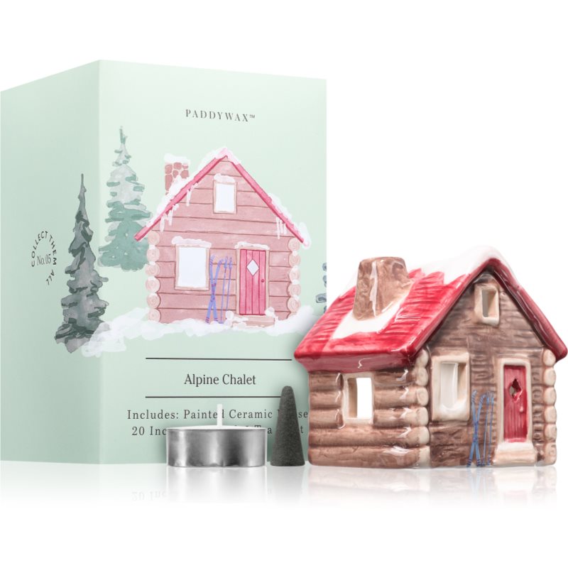 Paddywax Ceramic Houses Alpine Chalet подаръчен комплект - Комплект - Сравни цени от 1 магазин с безплатна доставка