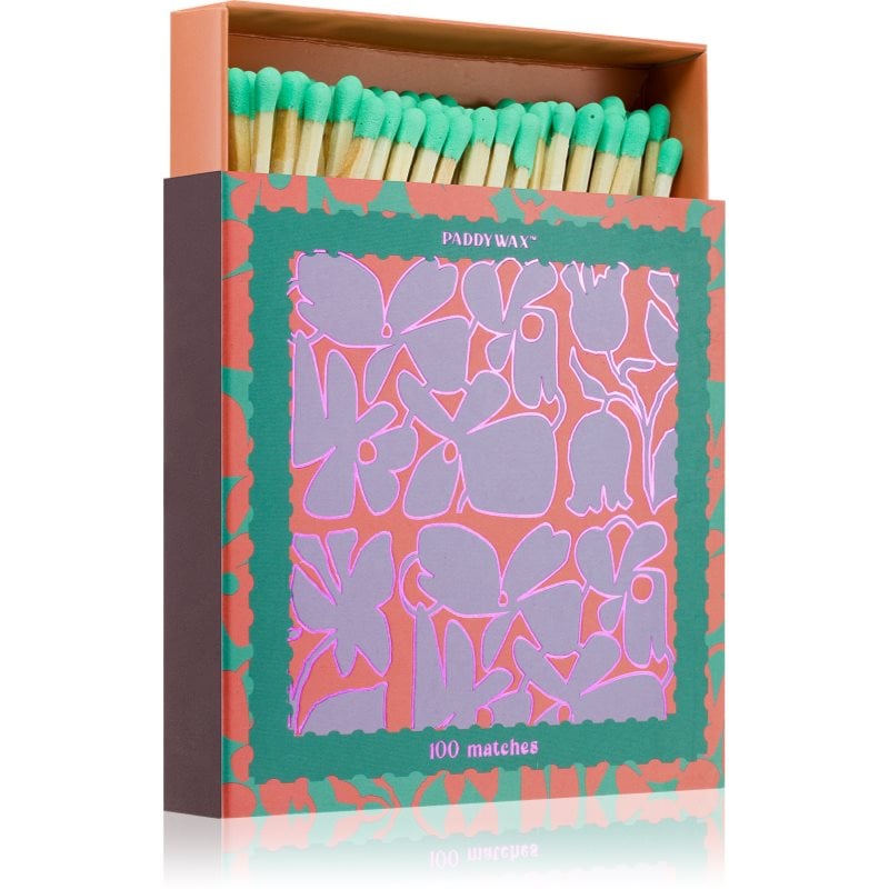Paddywax Jumbo Boxed Abstract Floral кибритени клечки
