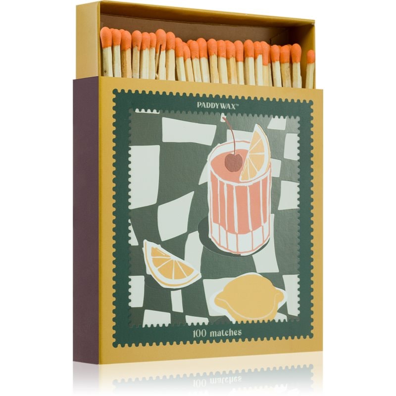 Paddywax Jumbo Boxed Cocktail кибритени клечки - Грижа за тяло - Сравни цени от 1 магазин с безплатна доставка