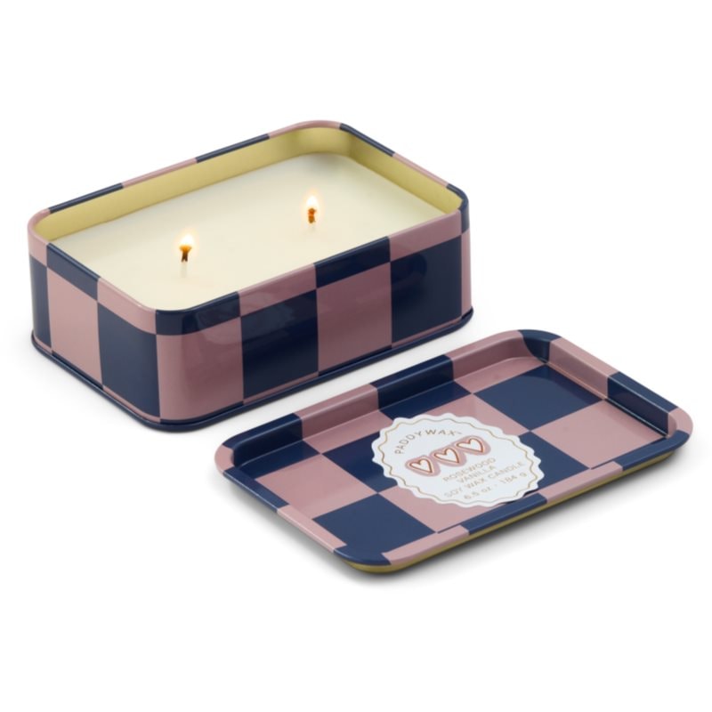 Paddywax A Dopo Hearts ароматна свещ в кутия Rosewood Vanilla 184 гр. - Аромат - Сравни цени от 1 магазин с безплатна доставка