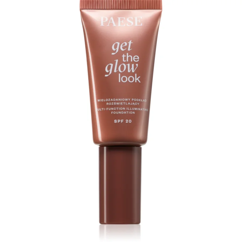 Paese Get The Glow Look Illuminating Foundation лек фон дьо тен с озаряващ ефект SPF 20 - Грим - Сравни цени от 1 магазин с безплатна доставка