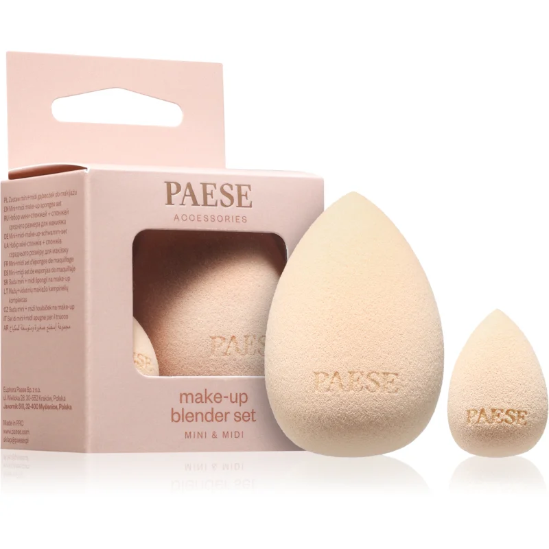 Paese Make Up Blender Set гъба за грим - Грим - Сравни цени от 1 магазин с безплатна доставка