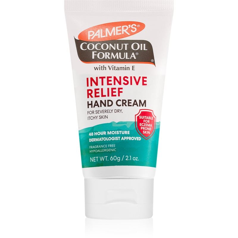 Palmer’s Coconut Oil Formula Intensive Relief хидратиращ крем за ръце за суха и екзематична кожа