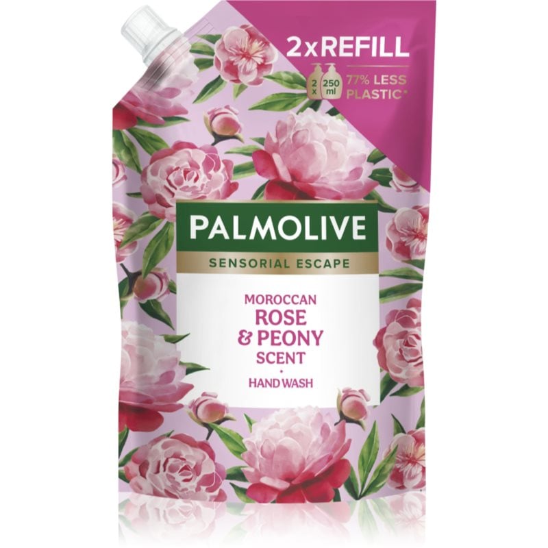 Palmolive Sensorial Escape Moroccan Rose & Peony течен сапун за ръце пълнител