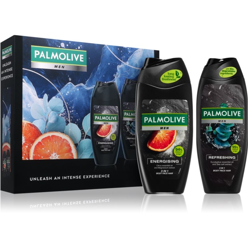 Palmolive Palmolive Men DUO подаръчен комплект за мъже - Мъжки парфюм - Сравни цени от 1 магазин с безплатна доставка