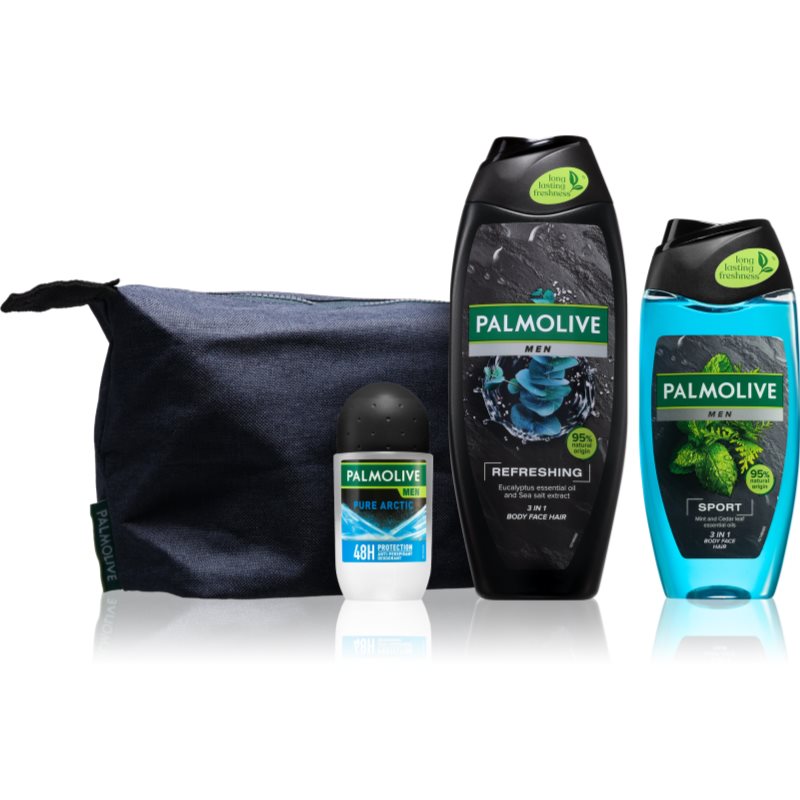 Palmolive Palmolive Men Bag подаръчен комплект за мъже - Мъжки парфюм - Сравни цени от 1 магазин с безплатна доставка