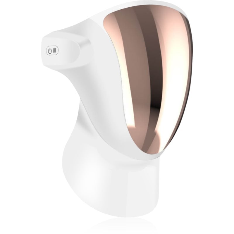 PALSAR7 Professional LED Mask White Gold светодиодна разкрасяваща маска на лицето и шията подаръчна кутийка