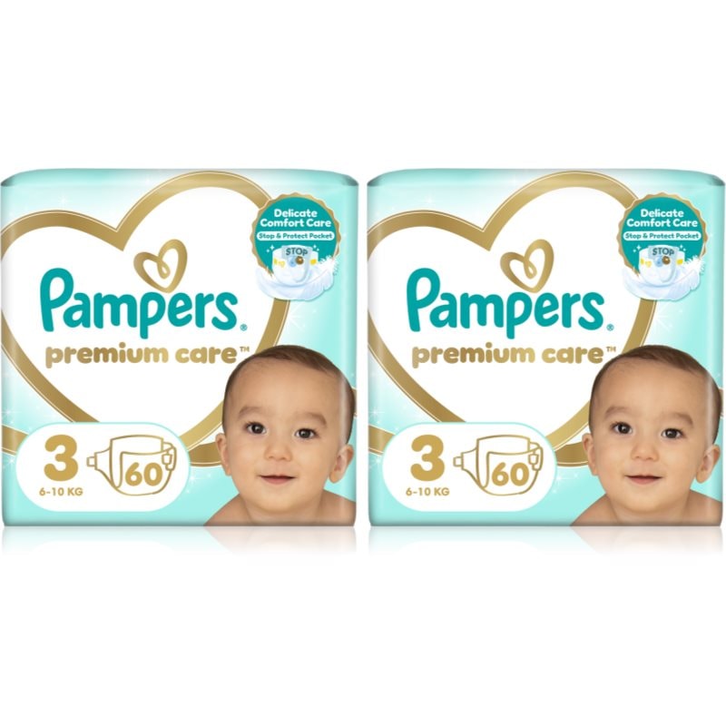 Pampers Premium Care Size 3 комплект за бебета и деца - Комплект - Сравни цени от 1 магазин с безплатна доставка