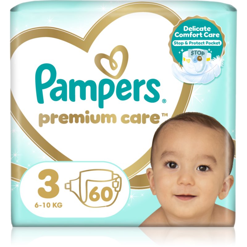 Pampers Premium Care Size 3 еднократни пелени 6- - За деца - Сравни цени от 1 магазин с безплатна доставка