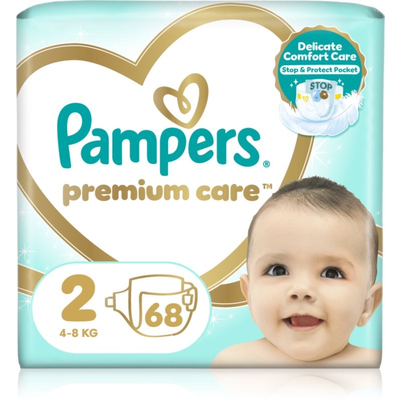 Pampers Premium Care Size 2 еднократни пелени 4-8 kg