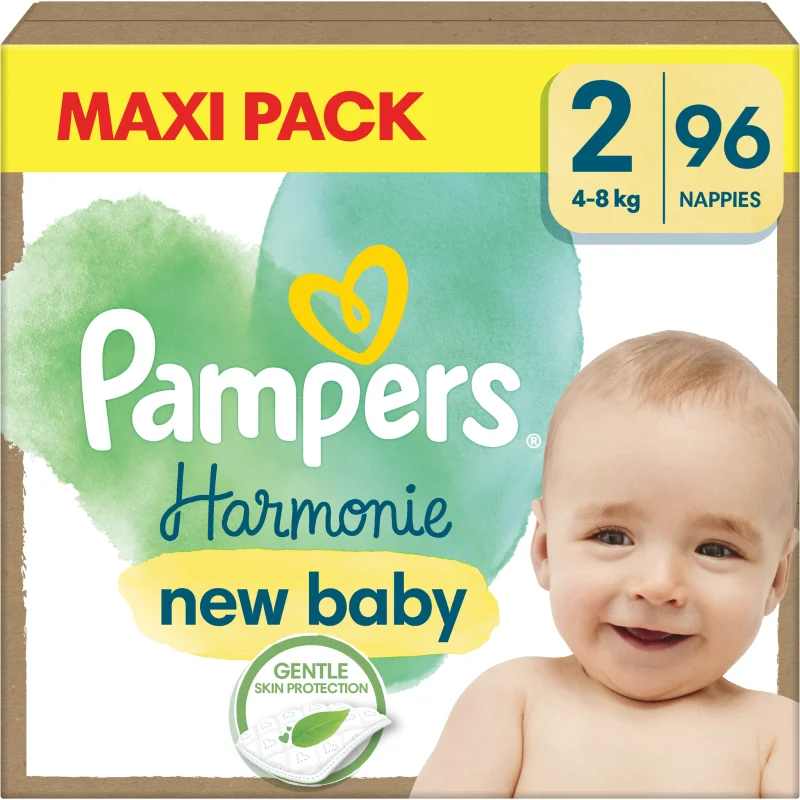 Pampers Harmonie Size 2 еднократни пелени 4-8 kg - За деца - Сравни цени от 1 магазин с безплатна доставка