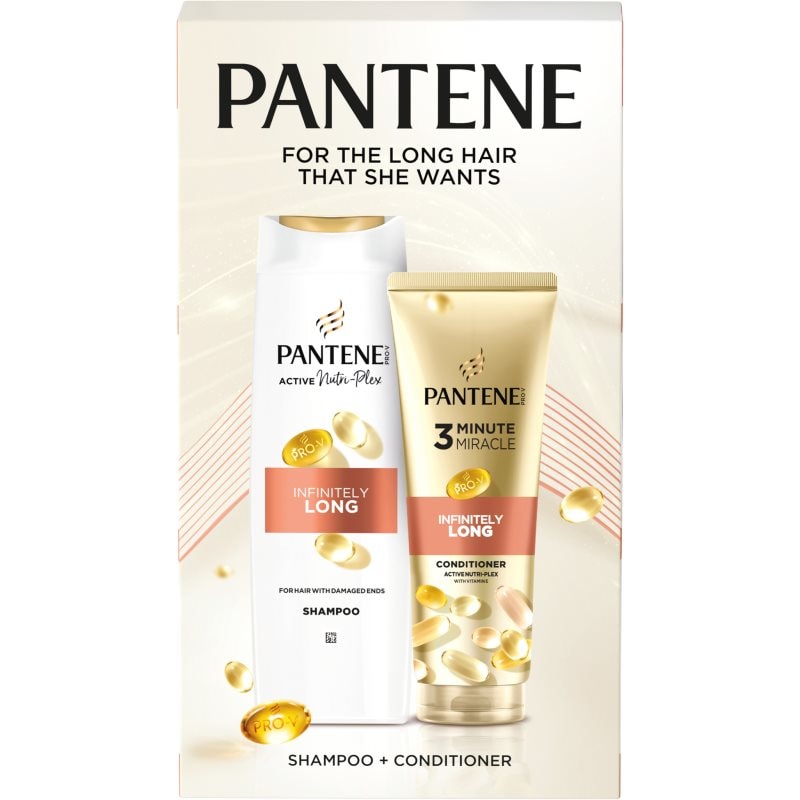 Pantene For Infinitely Long Hair Set подаръчен комплект за дълга коса - Комплект - Сравни цени от 1 магазин с безплатна доставка