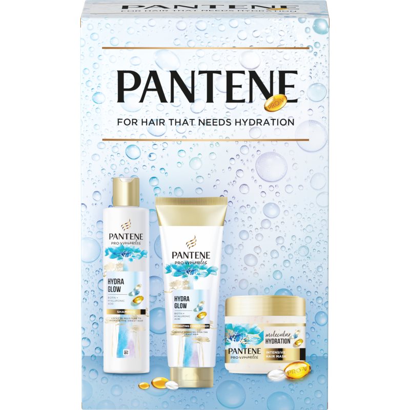 Pantene Pro-V Miracles Hydra Glow Gift Set подаръчен комплект за суха и увредена коса - Комплект - Сравни цени от 1 магазин с безплатна доставка