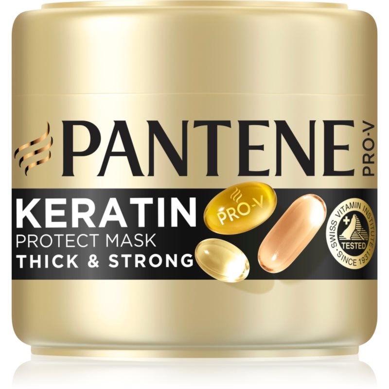 Pantene Pro-V Thick & Strong интензивна маска за коса с кератин - Грижа за коса - Сравни цени от 1 магазин с безплатна доставка