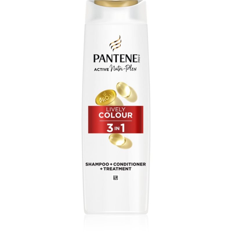 Pantene Pantene Pro-V Active Nutri Plex Lively Colour шампоан 3 в 1 - Унисекс парфюм 325мл - Сравни цени от 1 магазин с безплатна доставка