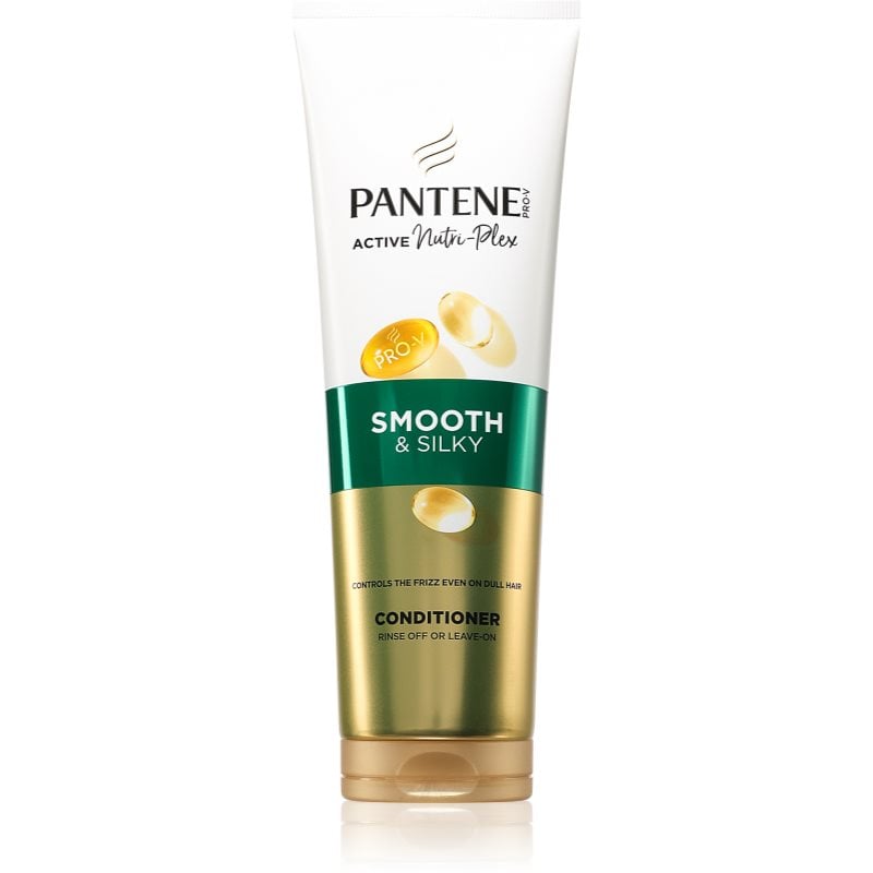 Pantene Pro-V Active Nutri Plex Smooth & Silky подсилващ балсам за коса с хвърчащи косъмчета и без обем