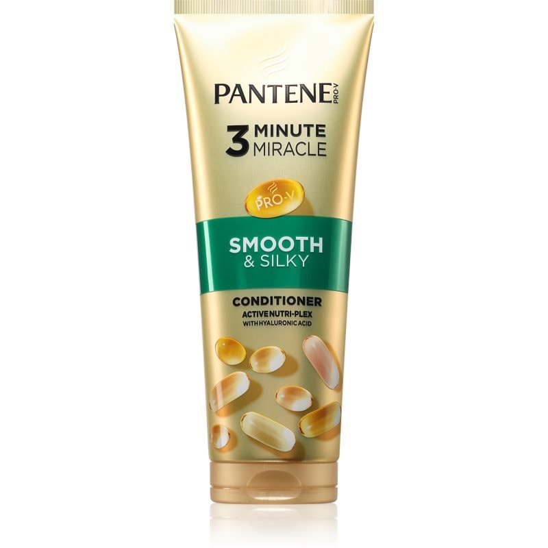 Pantene 3 Minute Miracle Smooth & Silky дълко действащ триминутен балсам за увредена коса - Грижа за коса - Сравни цени от 1 магазин с безплатна доставка