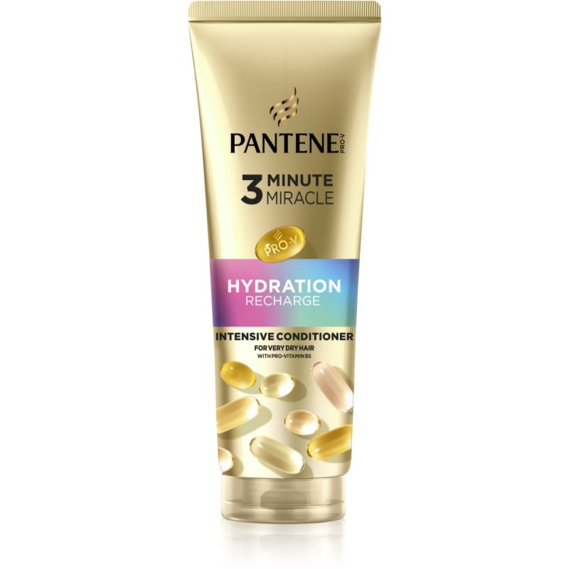 Pantene 3 Minute Miracle Hydration Recharge интензивен балсам за много суха коса - Грижа за коса - Сравни цени от 1 магазин с безплатна доставка